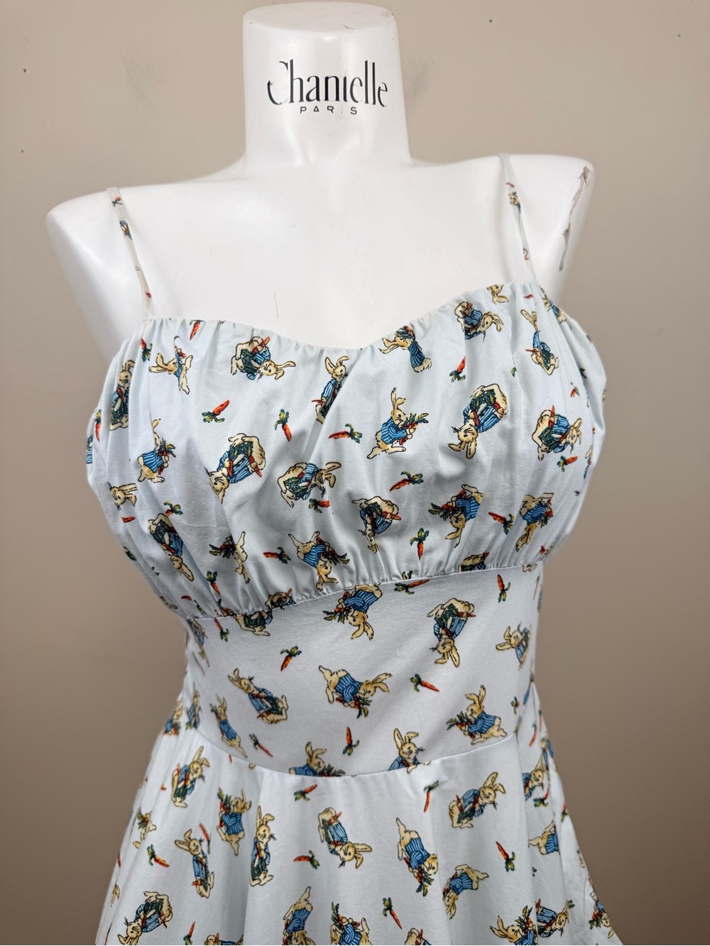 Magnolia Park Peter rabbit print rockabilly dress medium - Picture 3 of 16